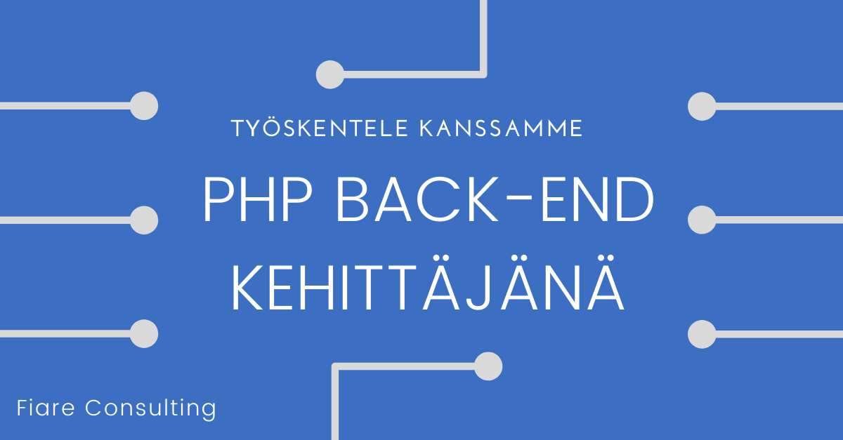 PHP Back-END Kehittäjä